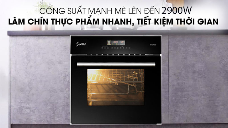Công suất của Lò nướng âm tủ Sevilla SV-LN663
