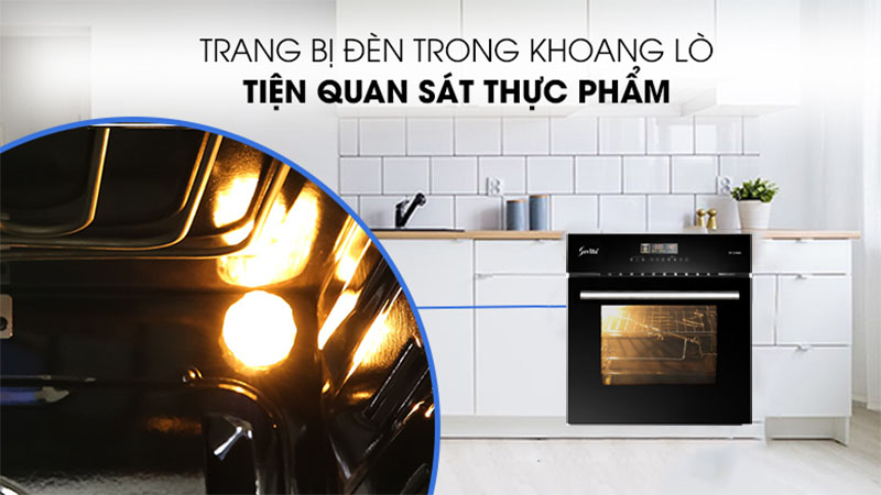 Đèn chiếu sáng của Lò nướng âm tủ Sevilla SV-LN663