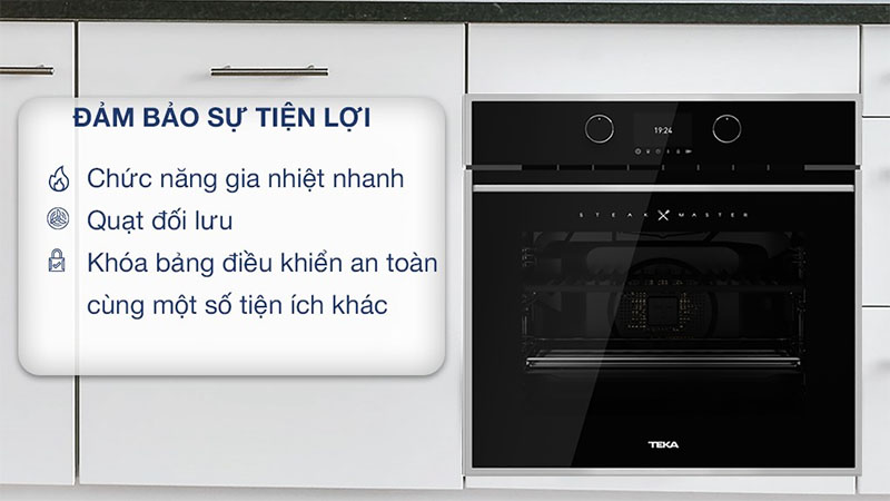 Lò nướng âm tủ Teka STEAK MASTER BKSS - Hàng chính hãng