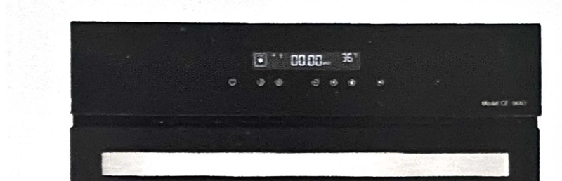 Bảng điều khiển cảm ứng và màn hình LED hiển thị nhiệt độ,  thời gian