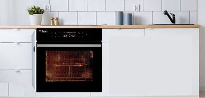 Lò nướng âm tủ đa chức năng Capri CR-BIE66T3-A3 - Hàng chính hãng