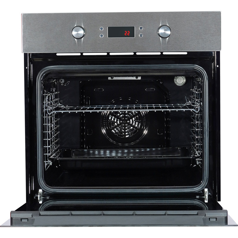 Lò được làm từ thép không gỉ và kính chịu lực nên có độ bền cao