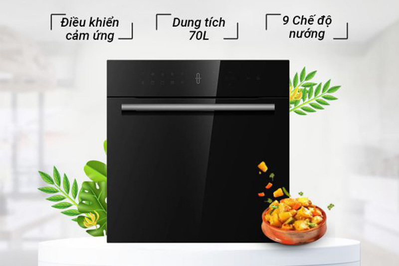 Lò nướng âm tủ Hafele HO-6T70A 538.01.441 
