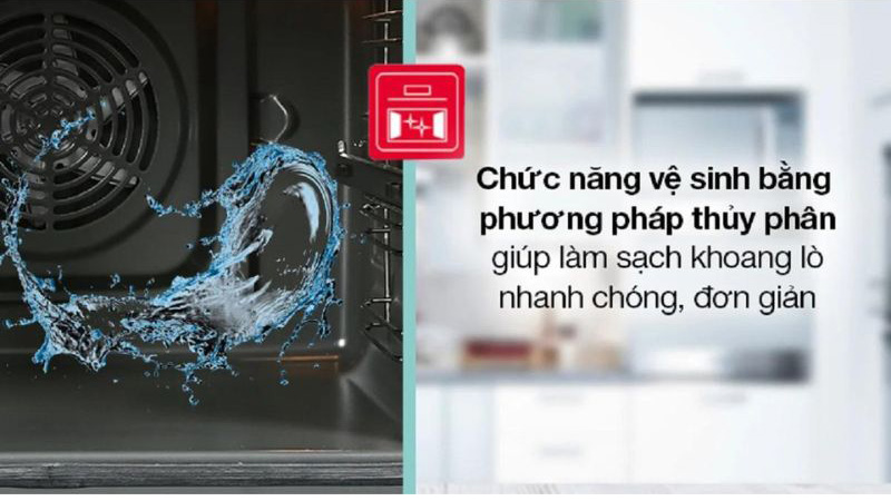Tự vệ sinh bằng phương pháp thủy phân, làm sạch nhanh chóng và đơn giản