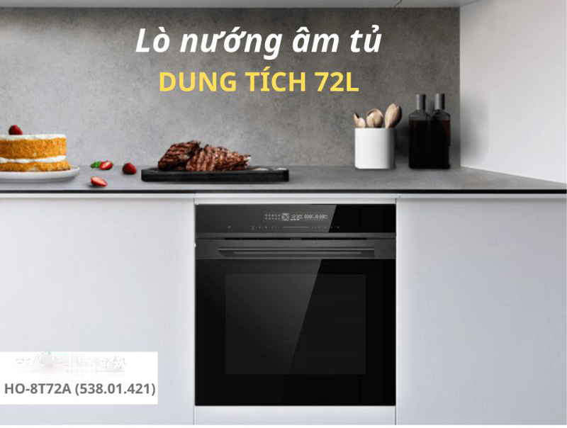 Lò nướng âm tủ Hafele HO-8T72A 538.01.421 - Hàng chính hãng