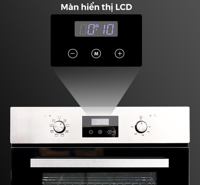 Lò nướng âm tủ Kocher KOEU-68S08F - Hàng chính hãng