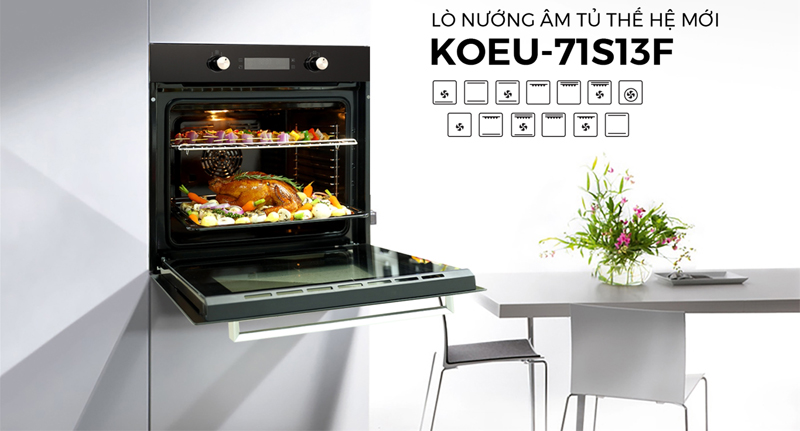 Thiết kế kiểu dáng lắp âm kệ hiện đại, sang trọng, tiện dụng