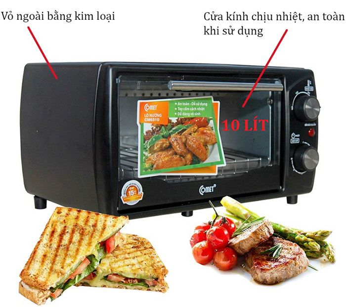 Lò nướng điện đa năng Comet CM6510