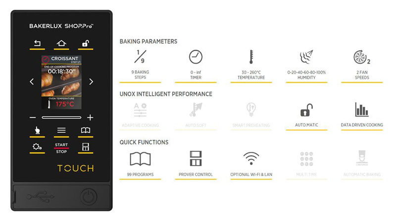 Lò nướng công nghiêp Unox XEFT-04EU-ETDV - Hàng chính hãng