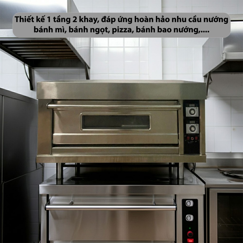 Lò nướng điện 1 tầng 2 khay CVSA WFC-102D - Hàng chính hãng