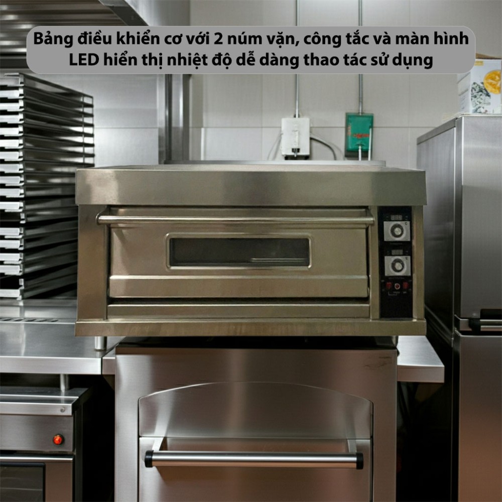 Lò nướng điện 1 tầng 2 khay CVSA WFC-102D - Hàng chính hãng