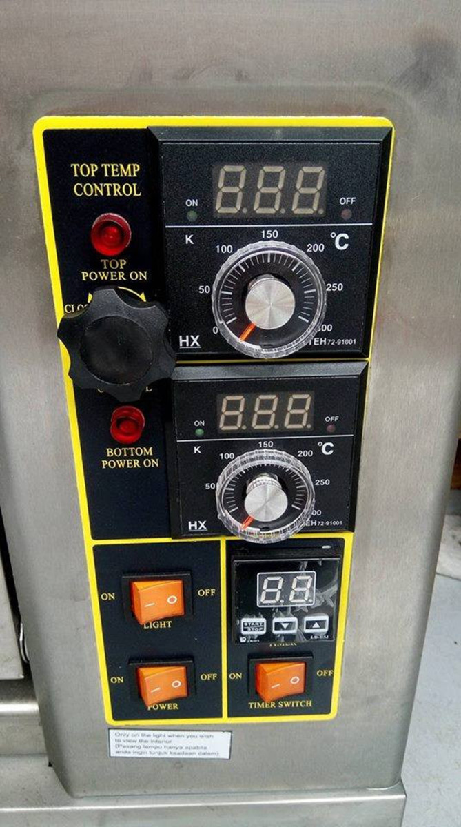 Lò nướng điện 3 tầng 6 khay Berjaya BJY-E20KW-3BDD - Hàng chính hãng