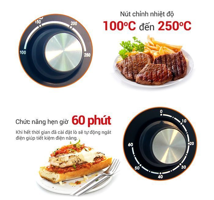 Lò nướng điện Comet CM6516