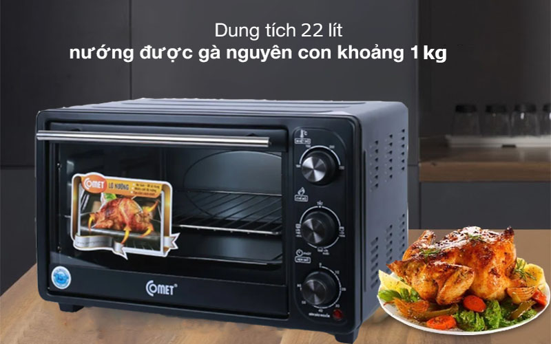 Lò nướng điện Comet CM6526 - Hàng chính hãng