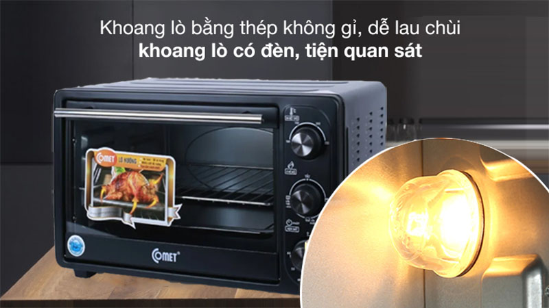 Lò nướng điện Comet CM6526 - Hàng chính hãng