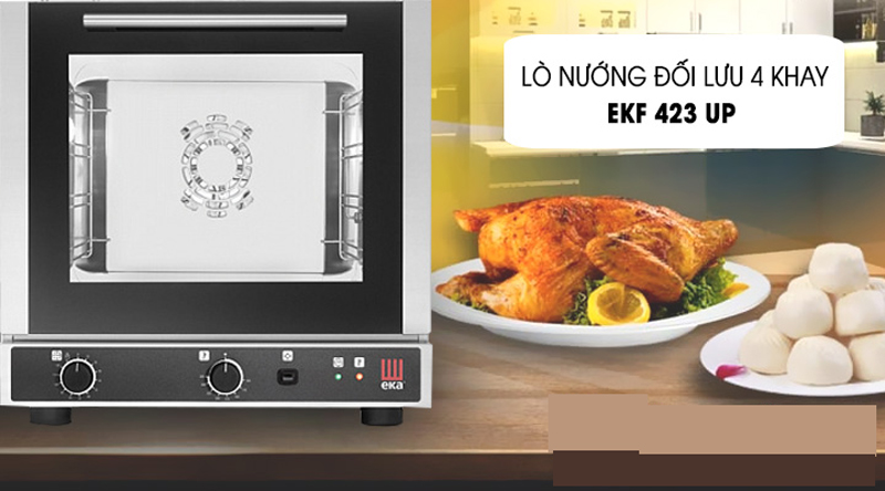 Lò nướng đối lưu 4 khay EKA EKF 423 UP - Hàng chính hãng