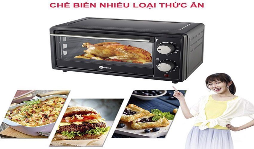 Lò nướng điện Mishio MK-177 - Hàng chính hãng