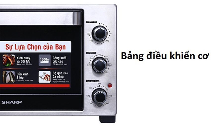 Điều khiển của lò nướng điện Sharp EO-A323RCSV-ST