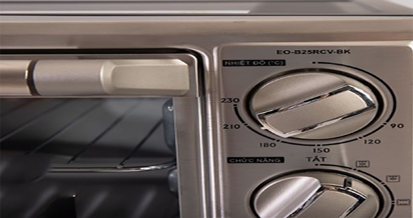 Nút xoay điều khiển của Lò nướng điện Sharp EO-B25RCV-BK