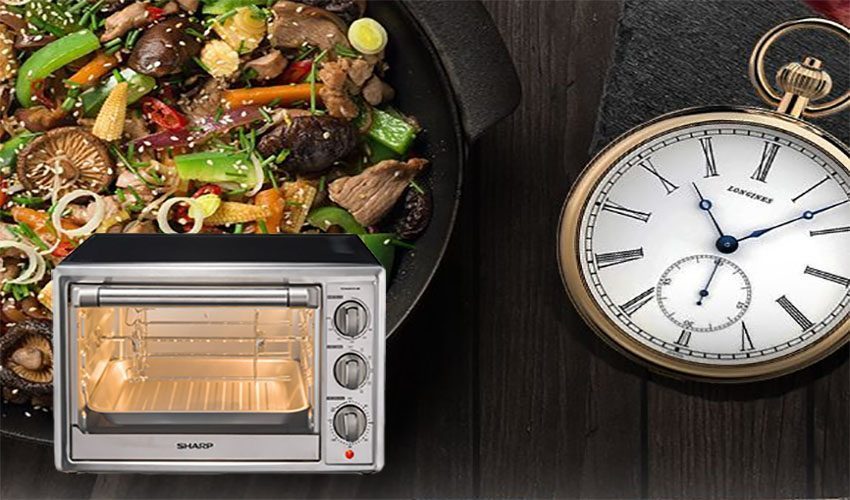 Lò nướng điện Sharp EO-B42RCSV-BK - Hàng chính hãng