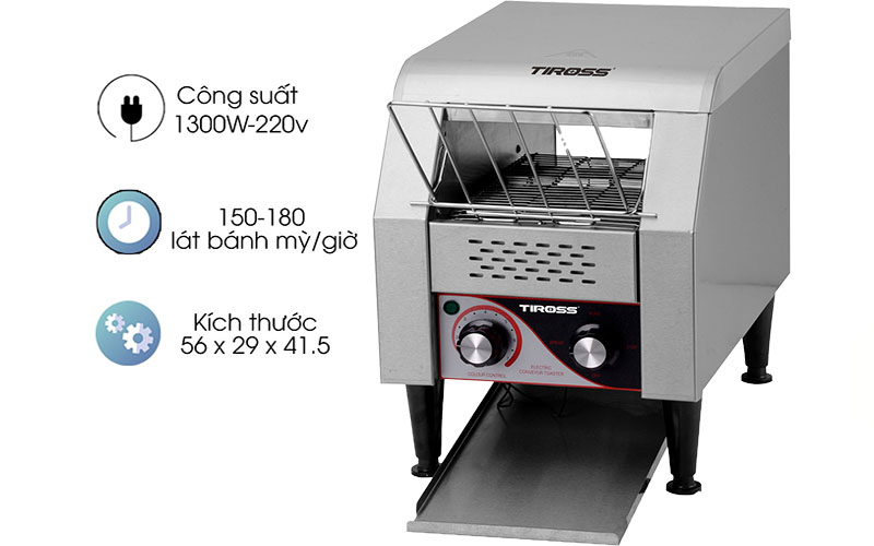 Lò nướng điện băng chuyền Tiross TS9664 - Hàng chính hãng