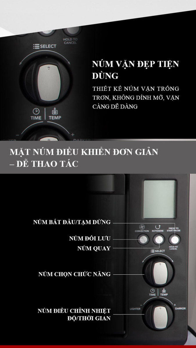 Lò nướng điện Tiross TS9608 - Hàng chính hãng