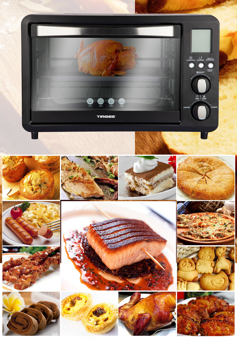 Lò nướng điện Tiross TS9608 - Hàng chính hãng