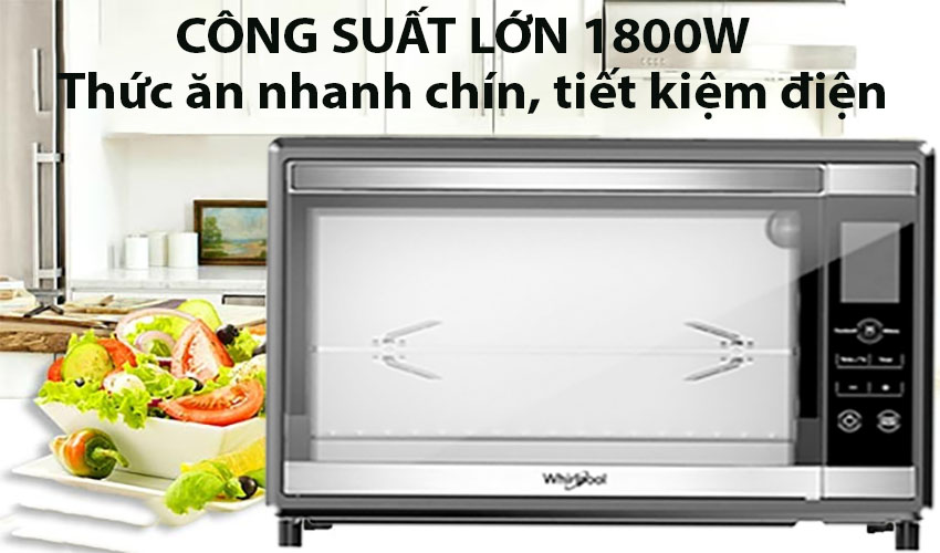 Lò nướng điện tử Whirlpool ACO421/SB - Hàng chính hãng