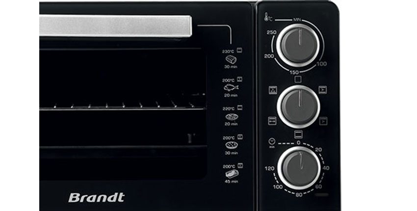 Bảng điều khiển của lò nướng độc lập Brandt FC265MB
