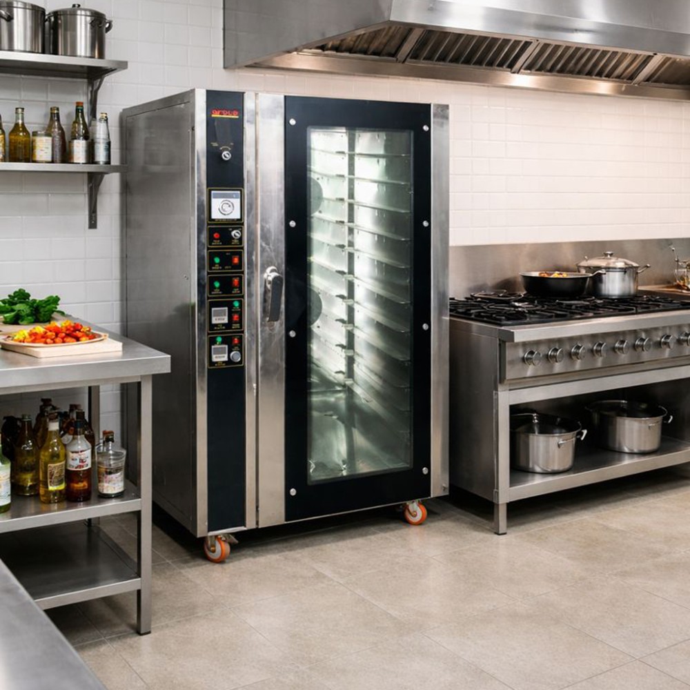 Lò nướng đối lưu 10 khay điện gas Arble YBR-10DC - Hàng chính hãng