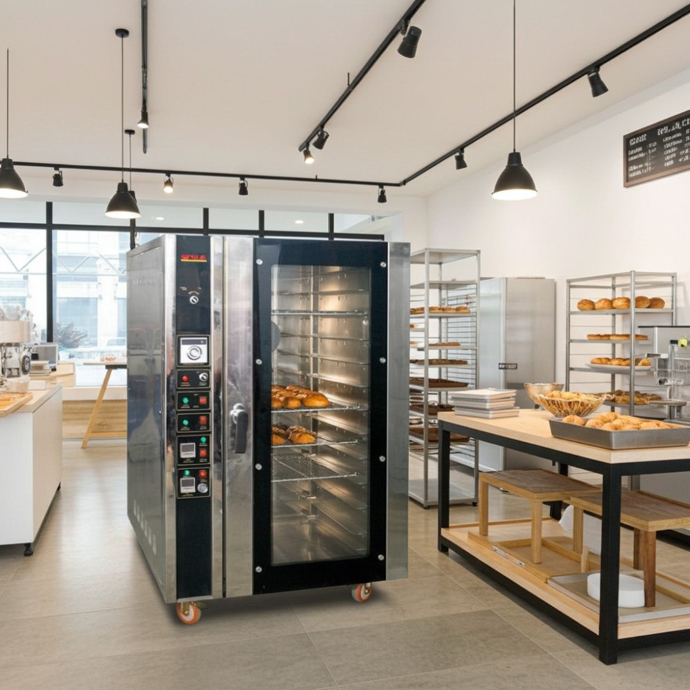 Lò nướng đối lưu 10 khay điện gas Arble YBR-10DC - Hàng chính hãng