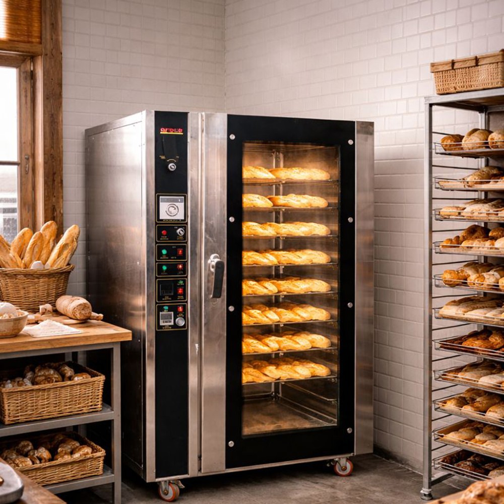 Lò nướng đối lưu 10 khay điện gas Arble YBR-10DC - Hàng chính hãng