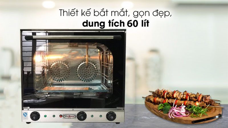 Lò nướng đối lưu 4 khay Jieguan EB-4A - Hàng chính hãng