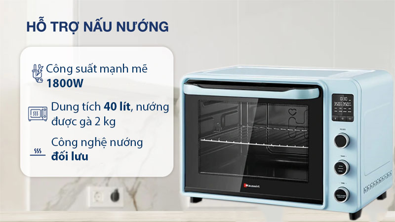 Lò nướng điện tử Hauswirt C40-Pro - Hàng chính hãng