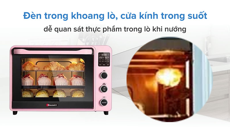 Lò nướng điện tử Hauswirt C40-Pro - Hàng chính hãng