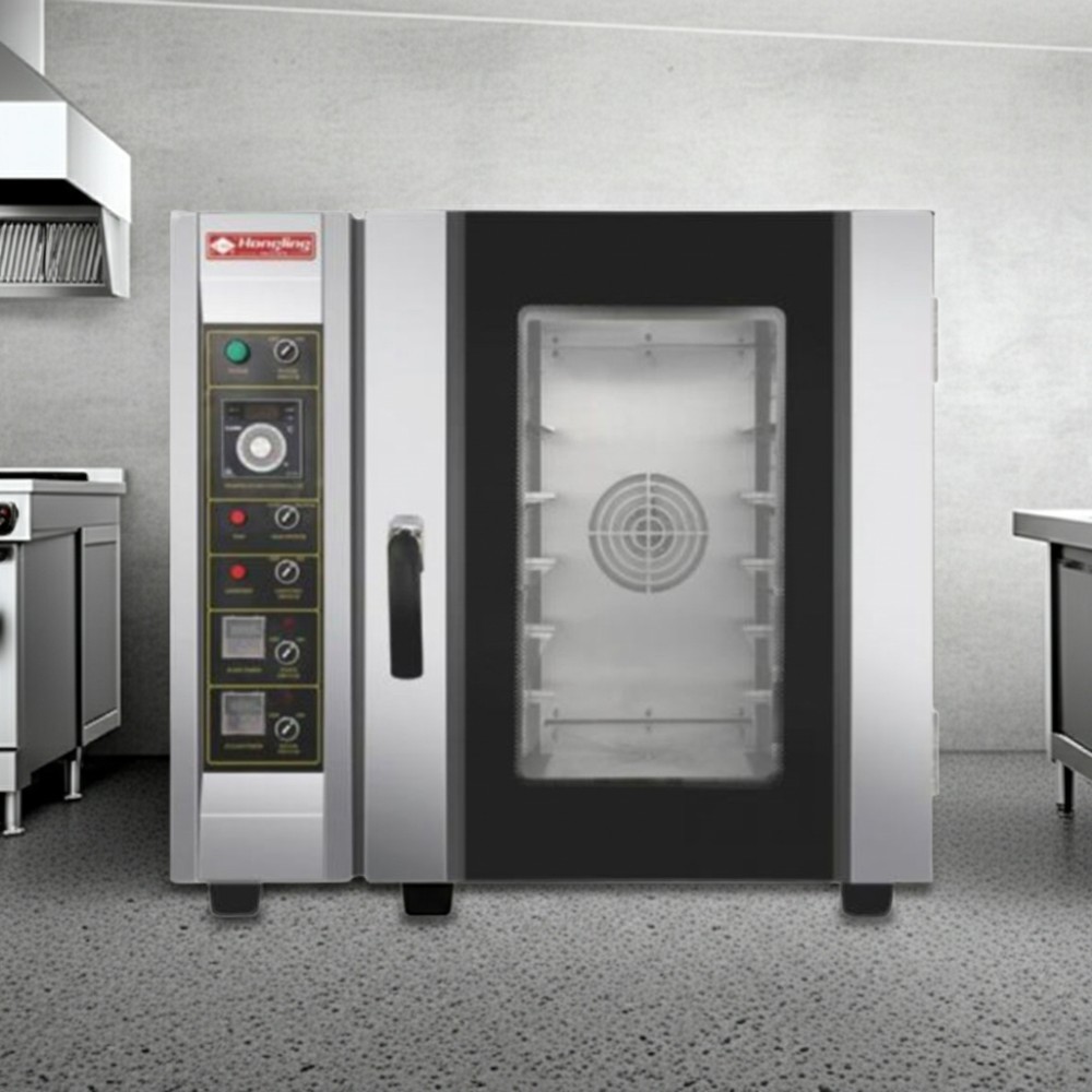 Lò nướng đối lưu 5 khay điện Hongling RX-5D-NS - Hàng chính hãng