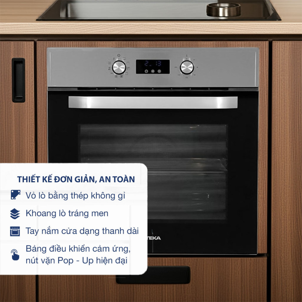 Lò nướng đối lưu Teka HCB-6435 70 lít - Hàng chính hãng