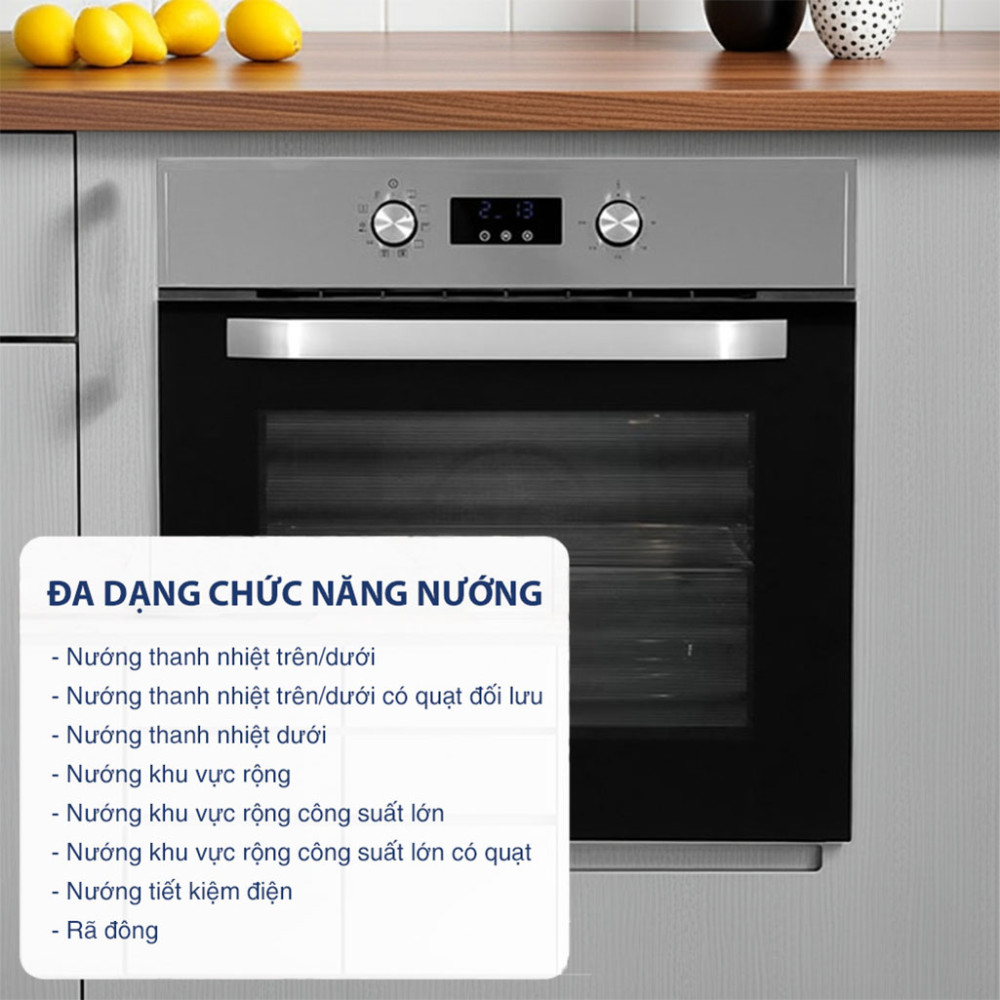 Lò nướng đối lưu Teka HCB-6435 70 lít - Hàng chính hãng