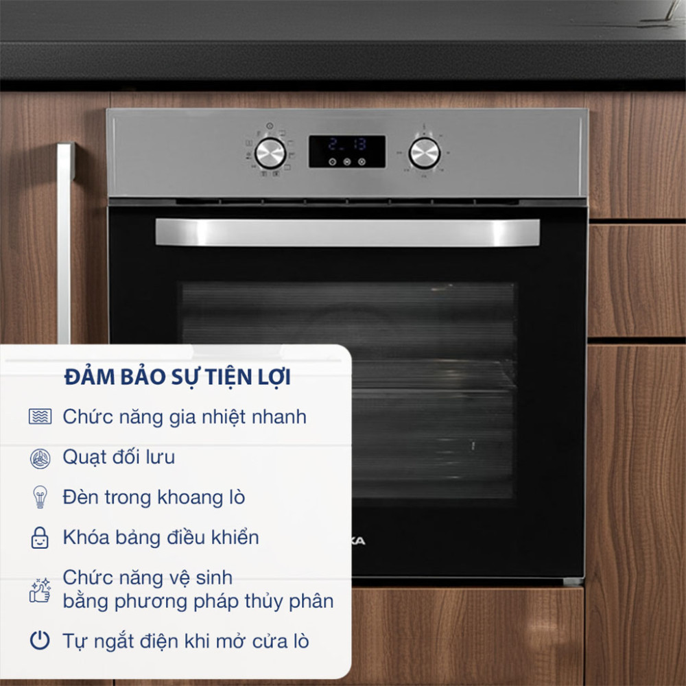 Lò nướng đối lưu Teka HCB-6435 70 lít - Hàng chính hãng