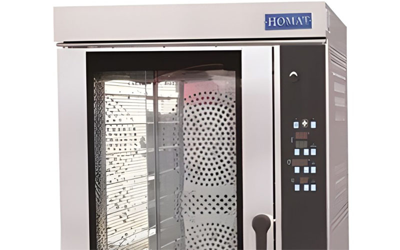 Lò nướng đối lưu điện công nghiệp 10 khay Homat HM-710EH+4T - Hàng chính hãng