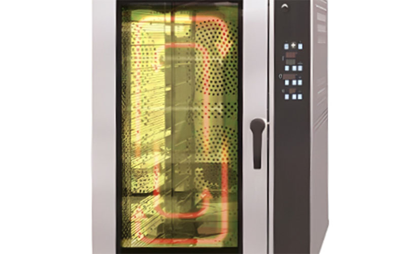 Lò nướng đối lưu điện công nghiệp 10 khay Homat HM-710EH+4T - Hàng chính hãng