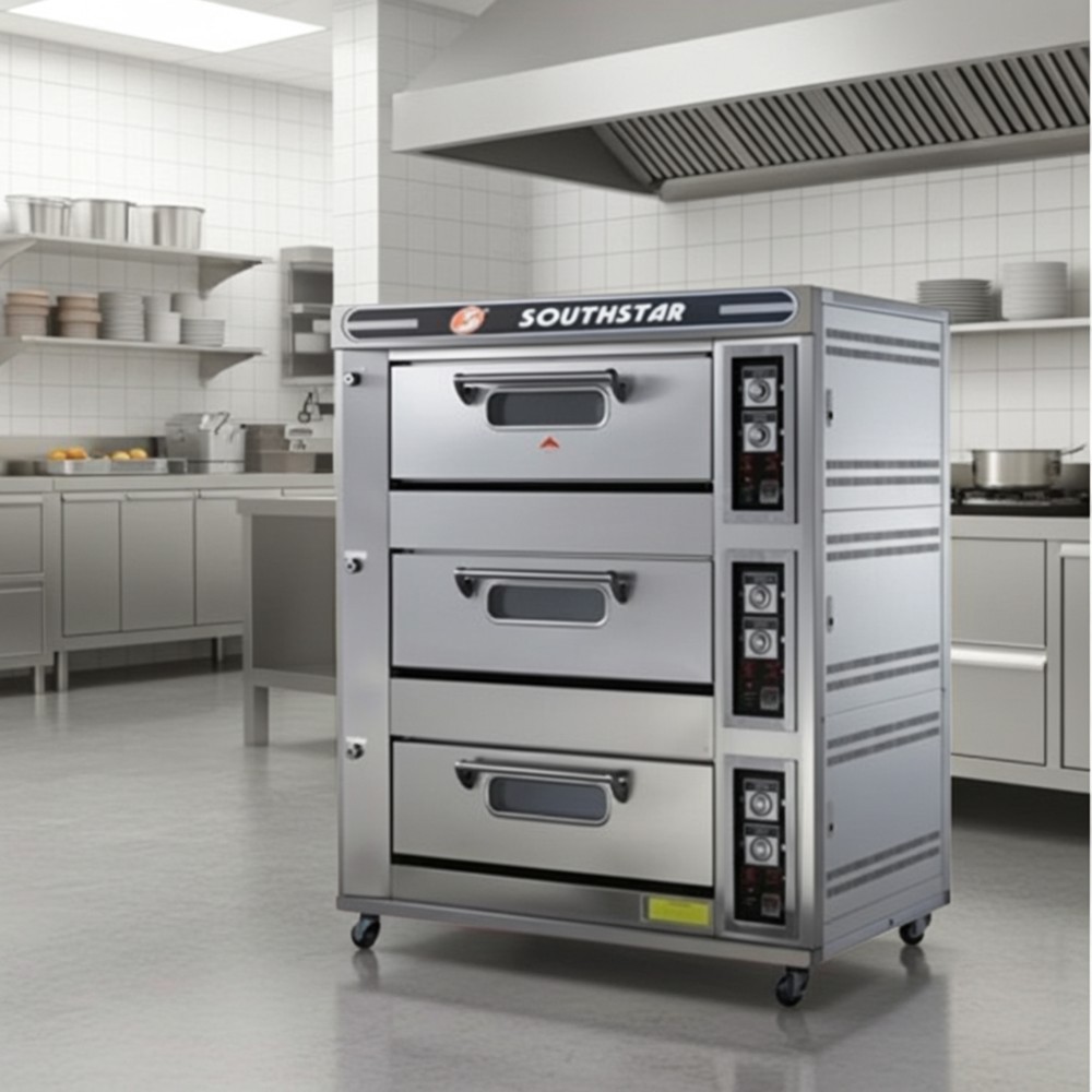 Lò nướng 3 tầng 9 khay dùng gas Southstar YXY-90A - Hàng chính hãng