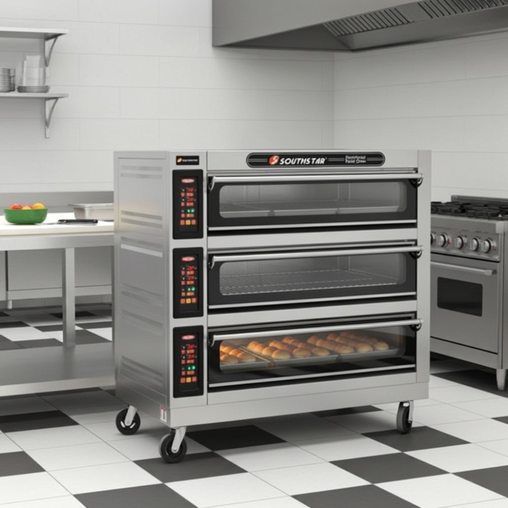 Lò nướng 3 tầng 9 khay dùng gas Southstar YXY-90A - Hàng chính hãng