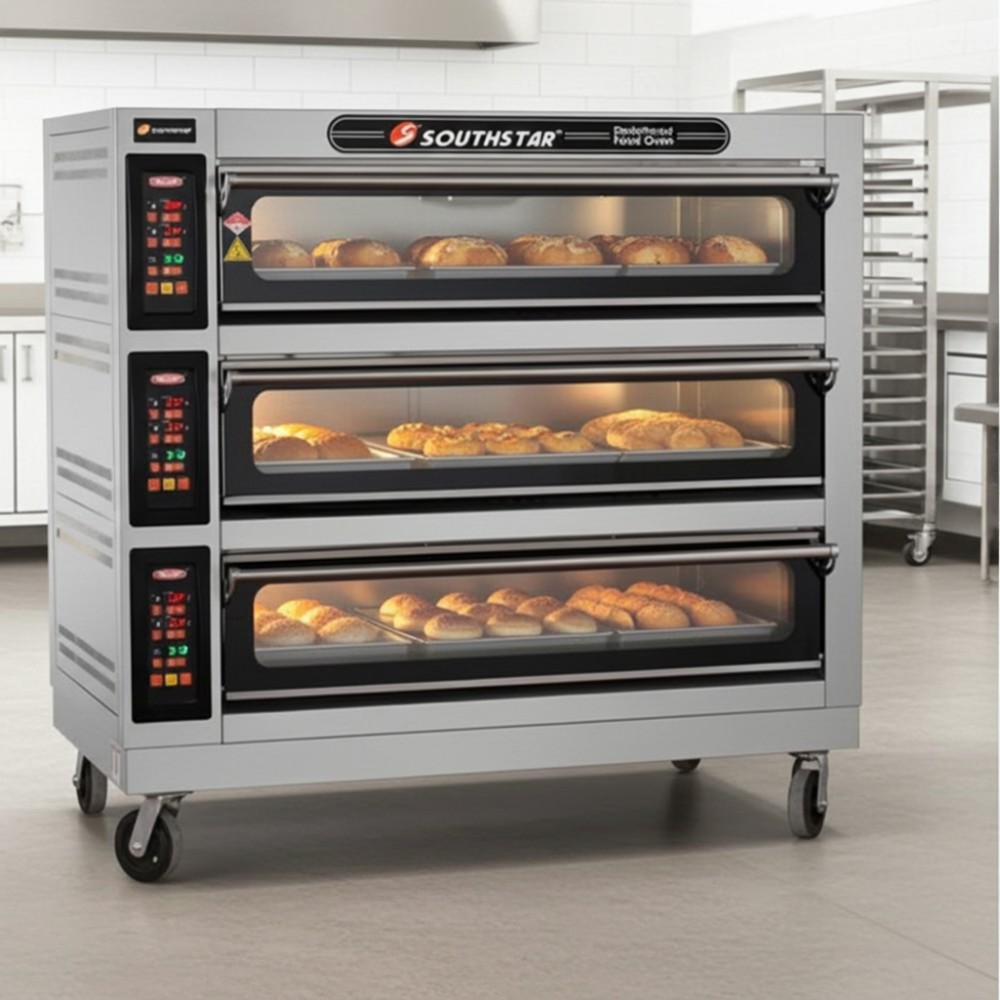 Lò nướng 3 tầng 9 khay dùng gas Southstar YXY-90A - Hàng chính hãng