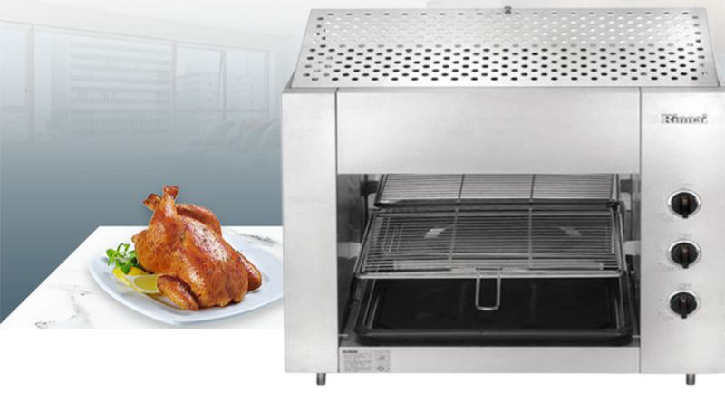 Lò nướng gốm dùng gas Rinnai RSG-35N - Hàng chính hãng