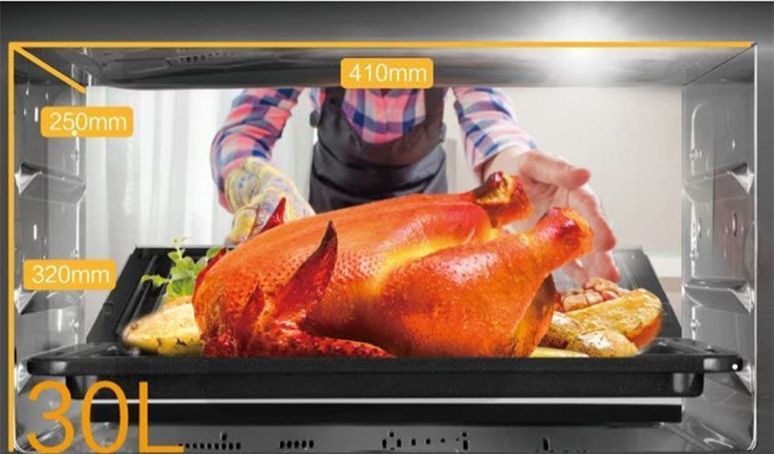 Lò nướng hấp 30 lít Panasonic NU-SC200 - Hàng chính hãng