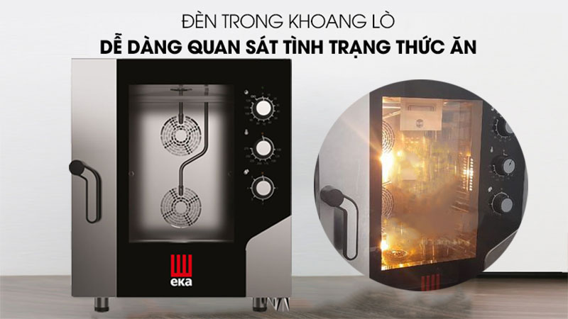 Lò nướng hấp đa năng EKA MKF-711-S - Hàng chính hãng