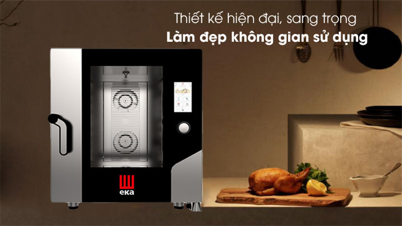 Lò hấp nướng đa năng EKA MKF-711-TS - Hàng chính hãng