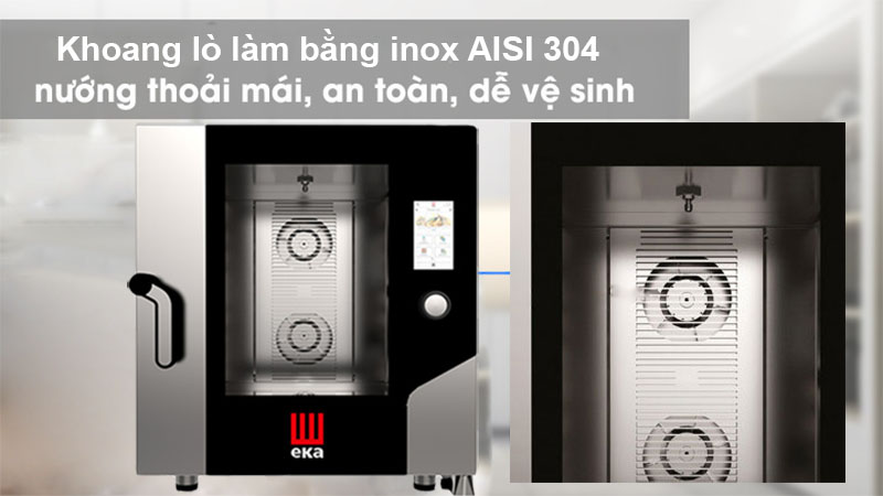 Lò hấp nướng đa năng EKA MKF-711-TS - Hàng chính hãng