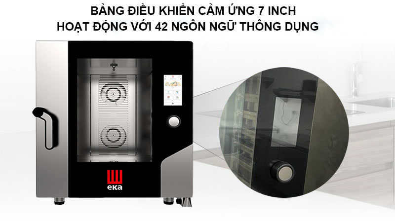 Lò hấp nướng đa năng EKA MKF-711-TS - Hàng chính hãng